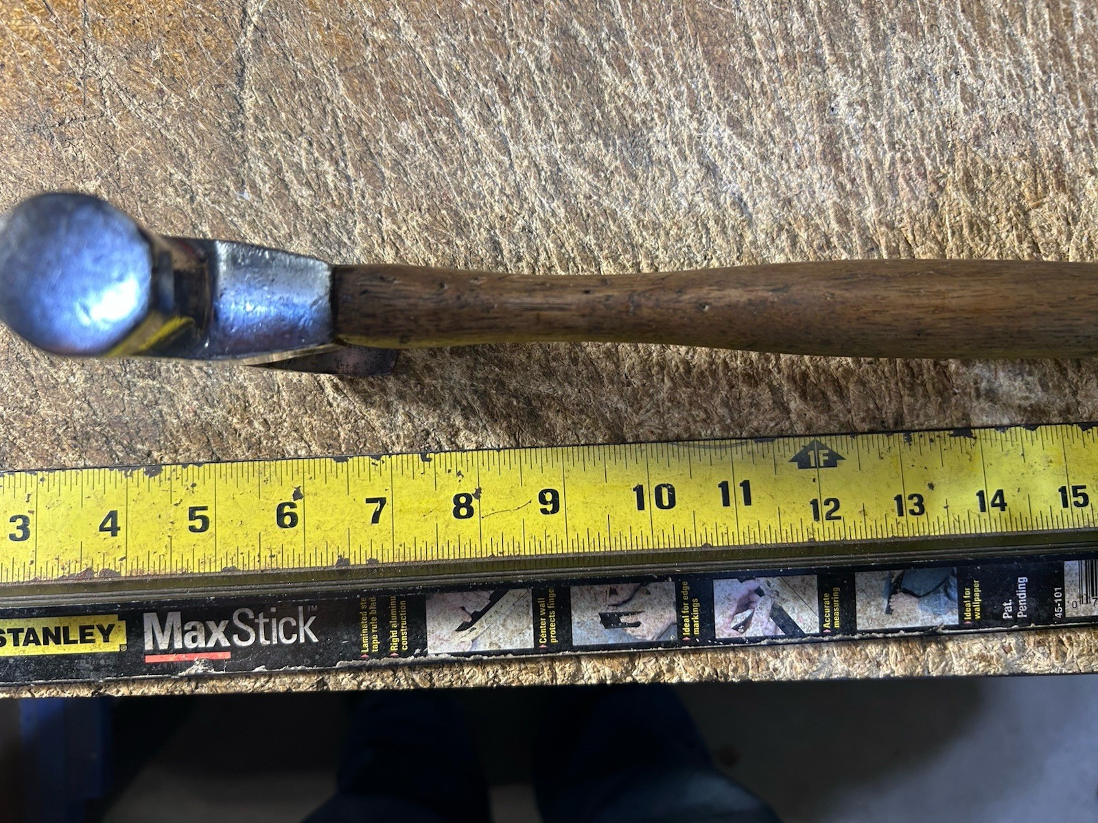 HTF FULTON Nickel Plated Claw Hammer