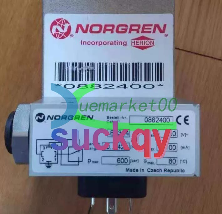 One New NORGREN pressure switch 0882400