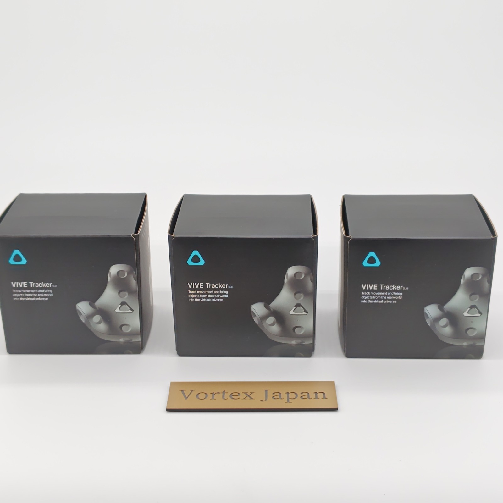 HTC VIVE Tracker 3.0 2021 Model x3 Set USB Cable Operation confirmed Near Mint