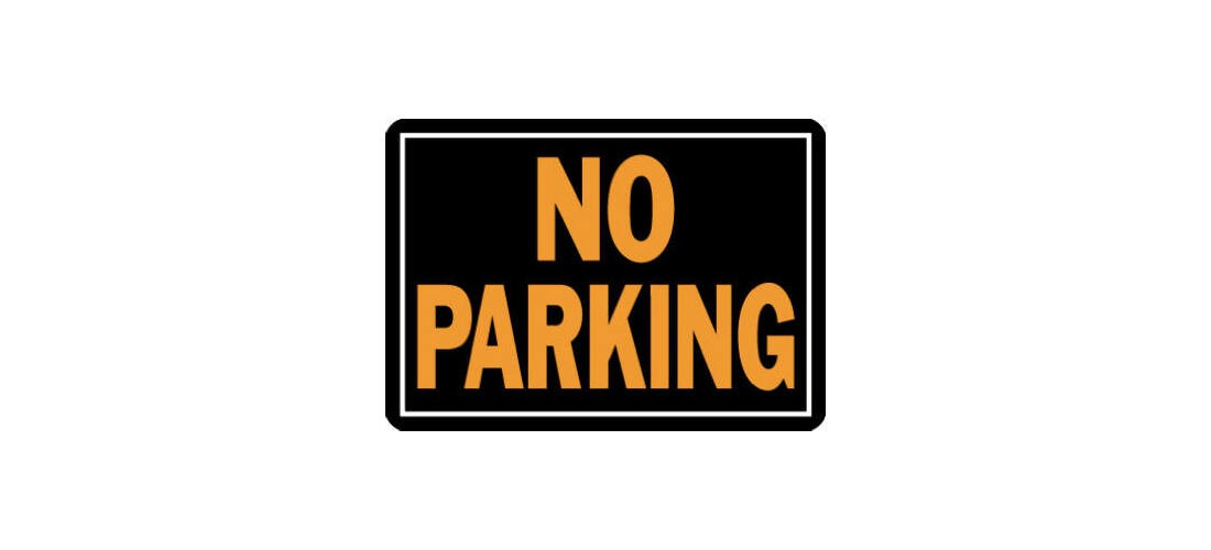 Hillman 840145 Sign English Black 10" H X 14" W