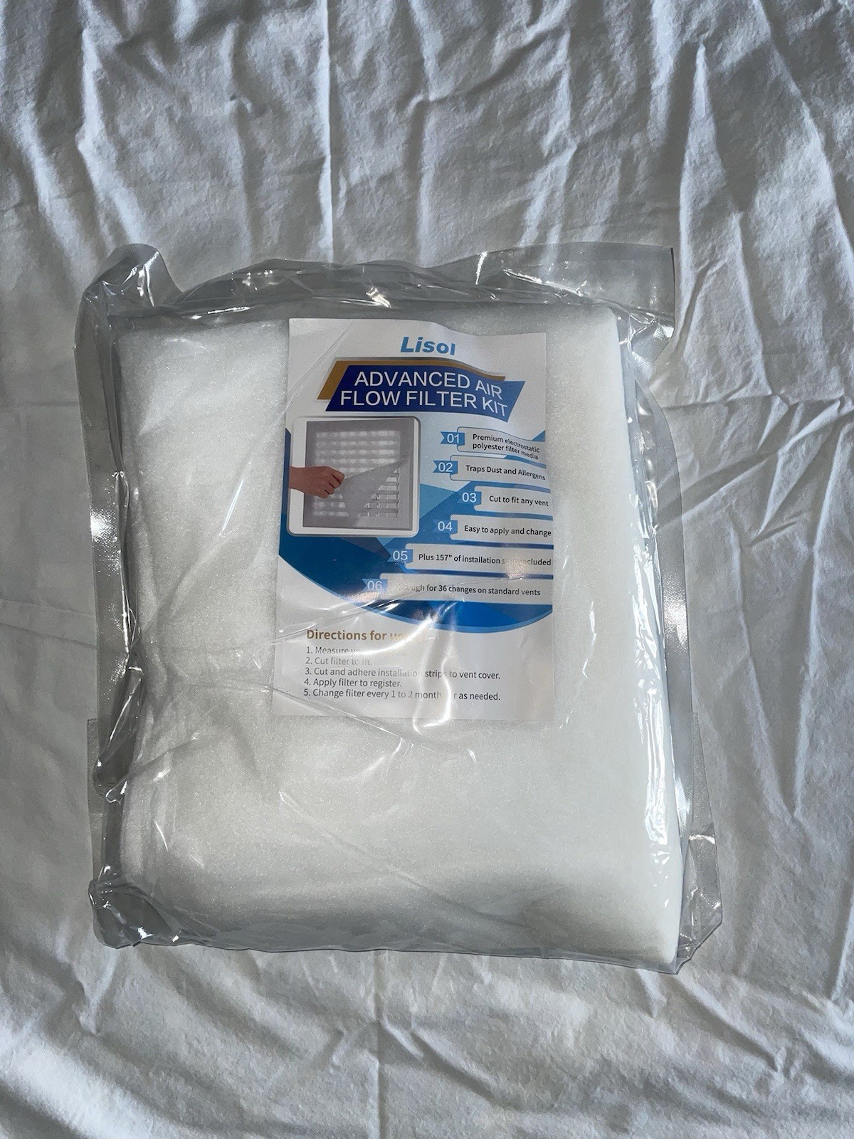 Lisol Advanced Air Flow Filter Kit