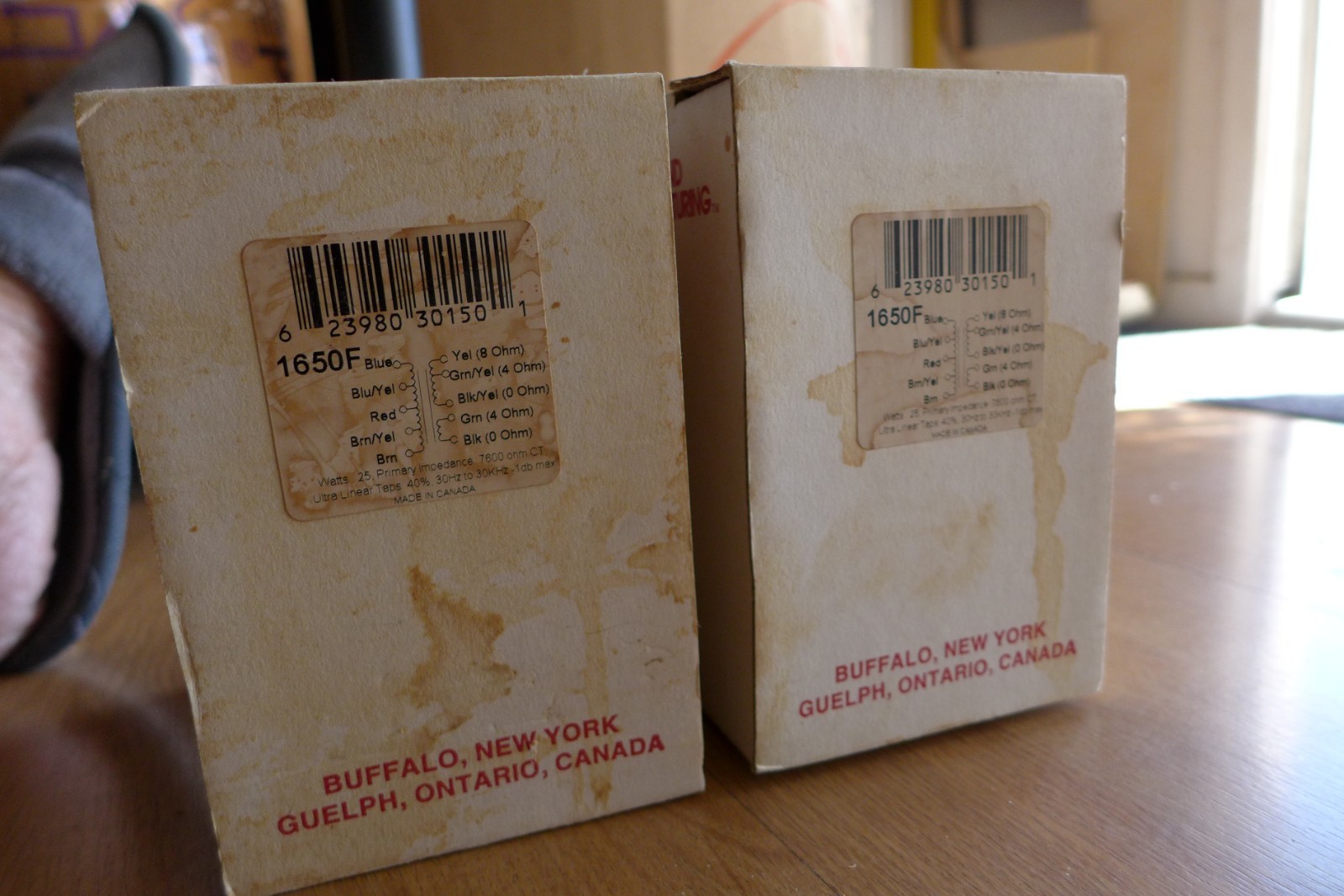 Hammond 1650F push-pull Output transformer (Pair)
