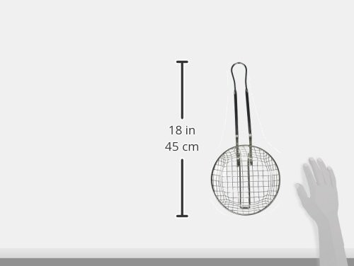 Culinary Basket, 8-Inch Diameter, Coarse Mesh, Medium, Nickel