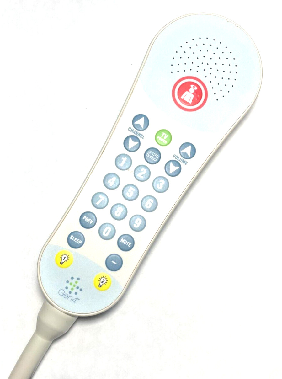 5 Rauland Responder IV  Curbell Medical Gen4 Pillow Speaker TV Controller 4C190U