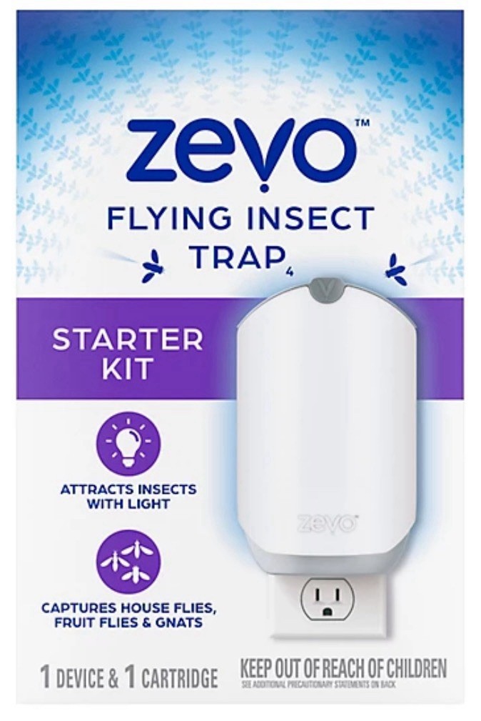 Zevo Indoor Flying Insect Trap Starter Kit