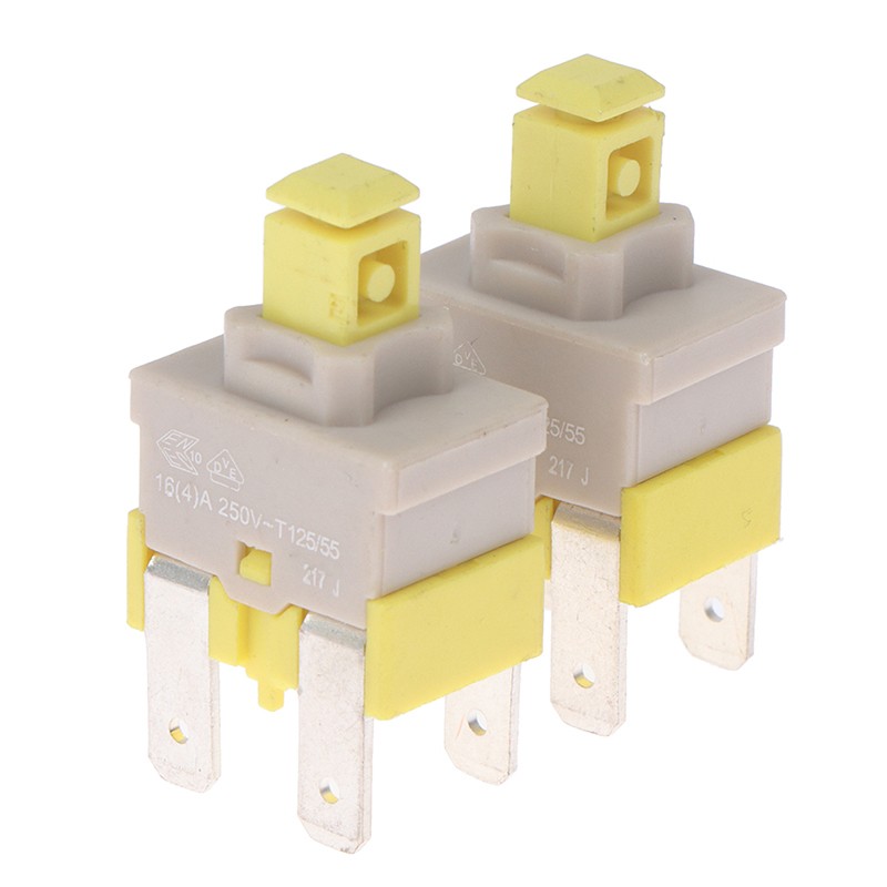 E-Switch PA512C Self-locking Switch 4pin Dishwasher Vacuum Cleaner Power B.82
