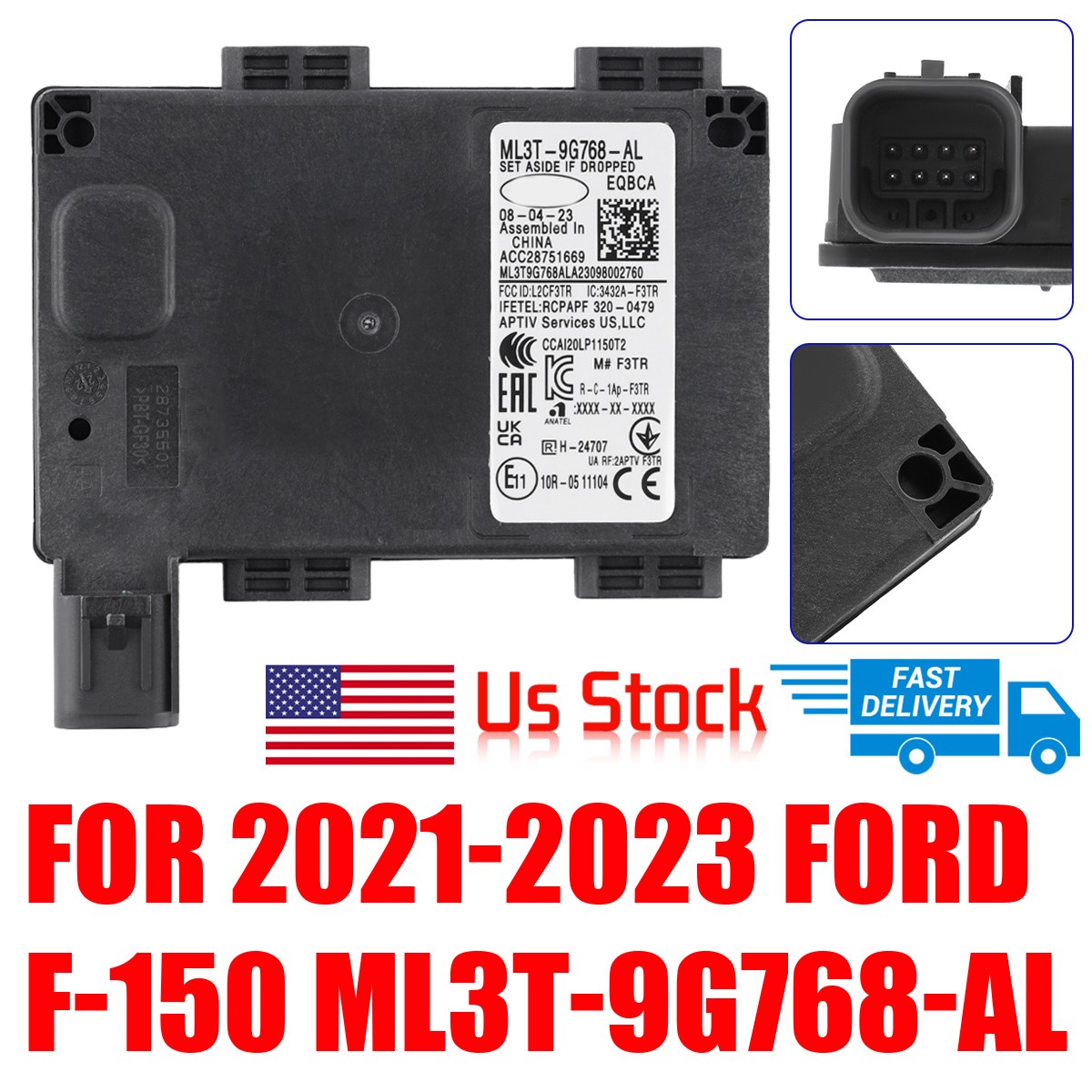 Adaptive Cruise Module Radar For Ford F-350 F-250 Escape F-150 Lincoln Navigator