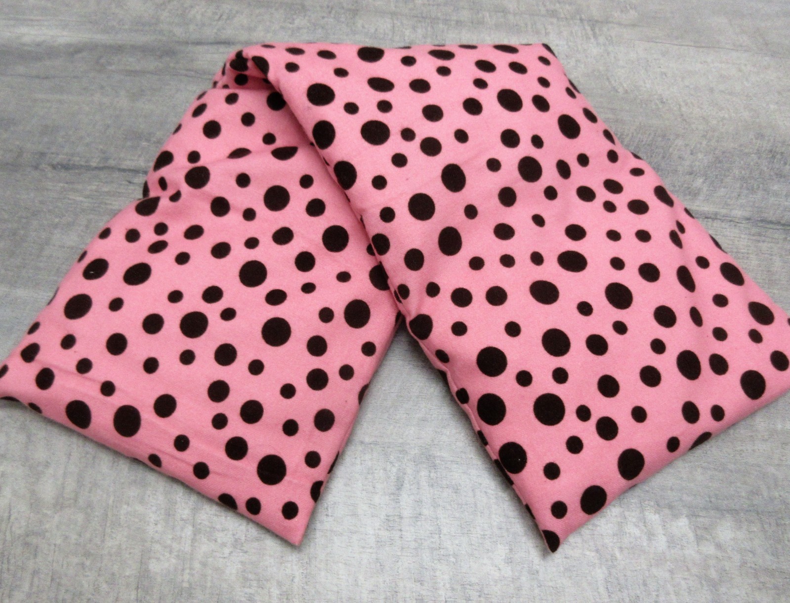 Heat Pack Washable Cover Microwaveable Warming Or Freezer Corn Pad Pink Dots 865