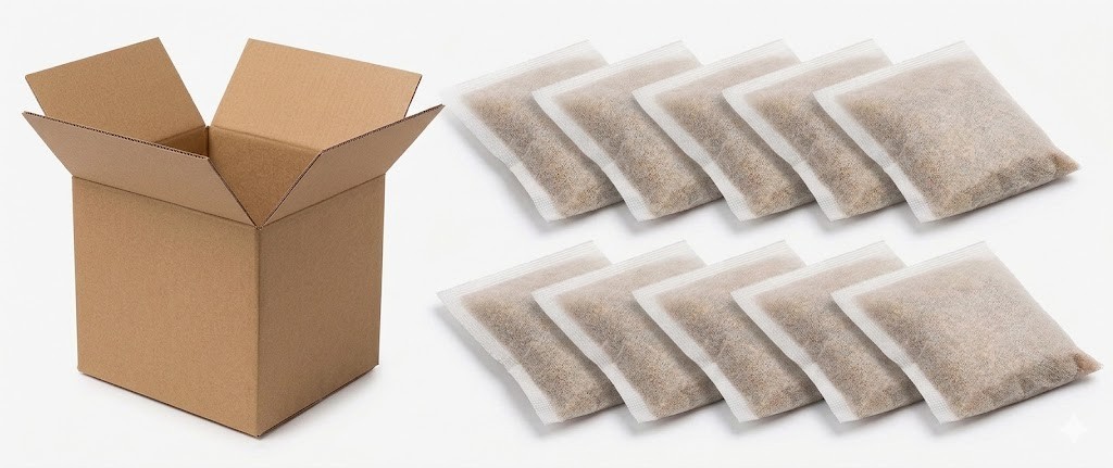 10 Pack Peppermint Oil Rodent Repellent Pouches Natural Safe for Pets and Kids