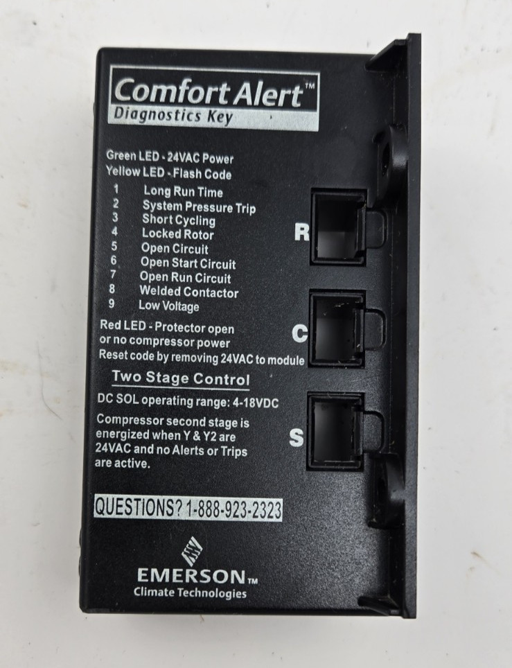 Emerson Comfort Alert Diagnostics 543-0033-02