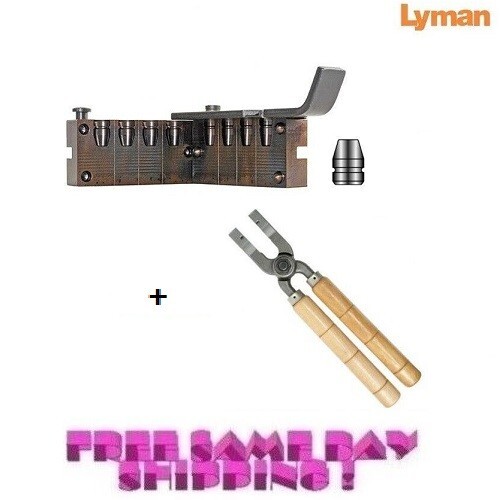Lyman 4 Cav Mold w/ Handles for 40 S&W, 401 Dia, 175 Gr # 2670638+2735794