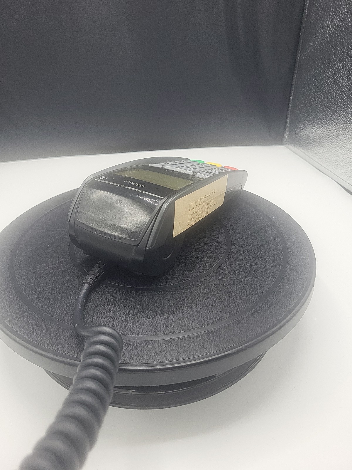 Ingenico Payments Credit Card Reader Payment Machine