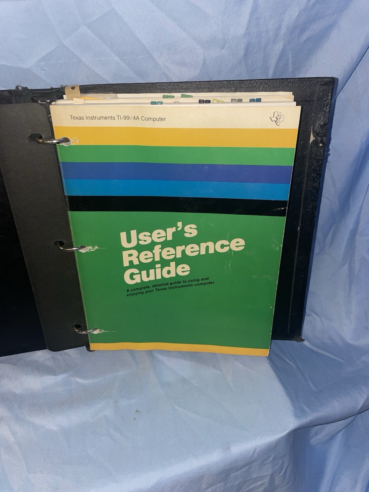 Texas Instruments TI-99/4A Computer Bundle w/ Extended BASIC, Software & Manuals
