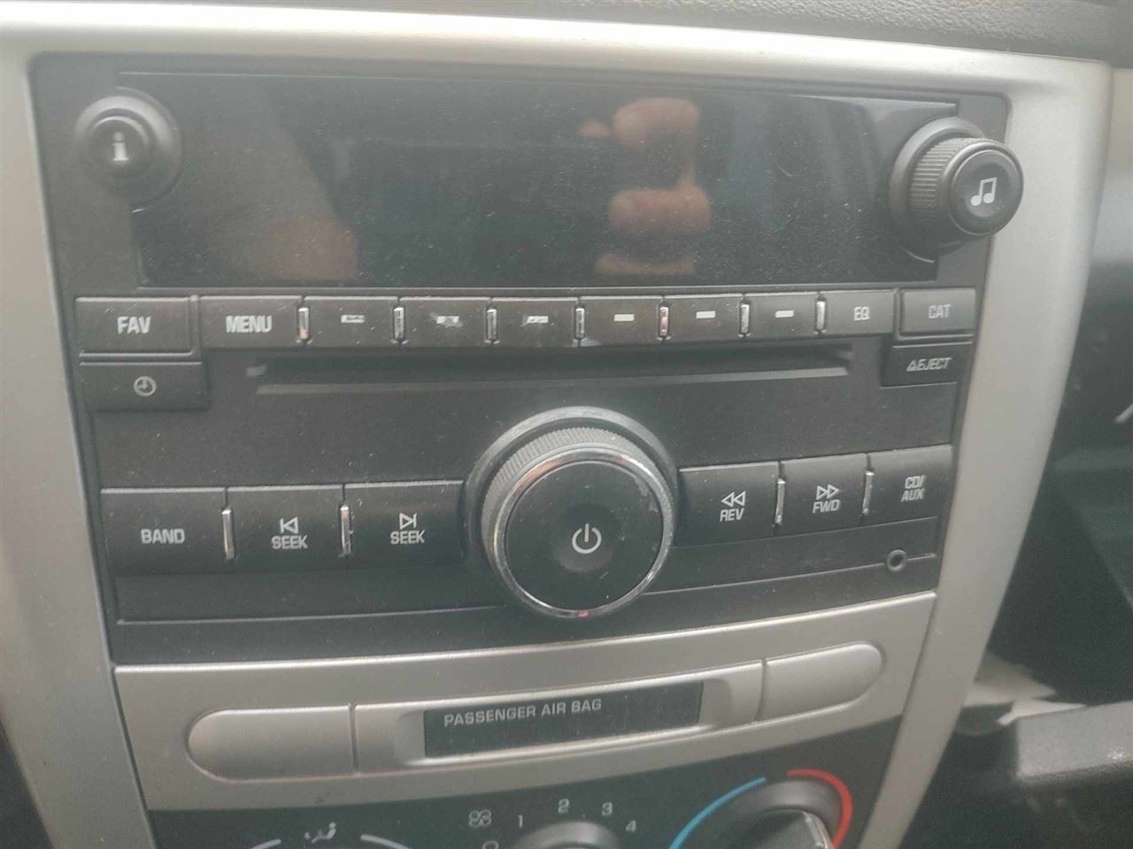 Audio Equipment Radio Opt US8 ID 20795333 Fits 09-10 COBALT 25148