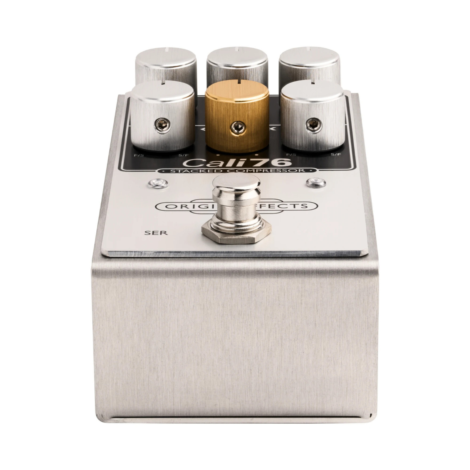 Origin Effects Cali76 Stacked Compressor V2 Effects Pedal, Silver
