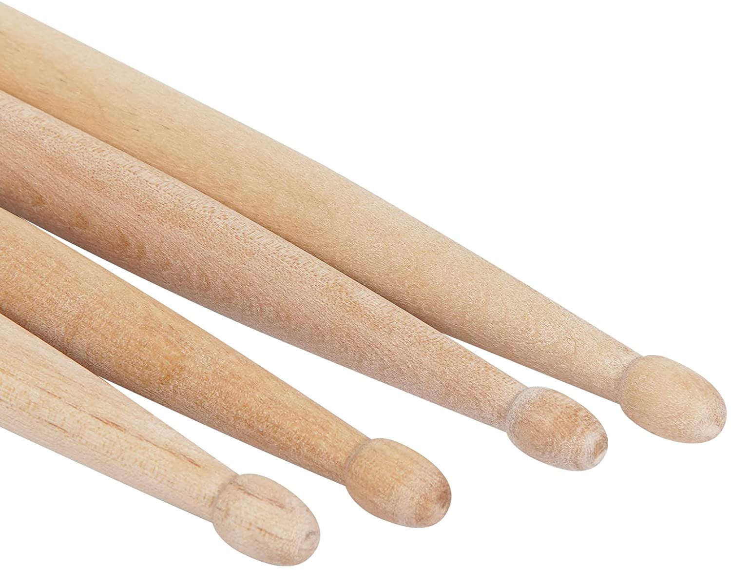 Drum Sticks, 2 Pair 5A Maple Drumsticks
