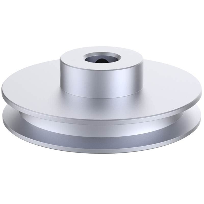 Outer Diameter 80mm Single Groove Pulley 16mm Fixed Bore For Drilling Machine