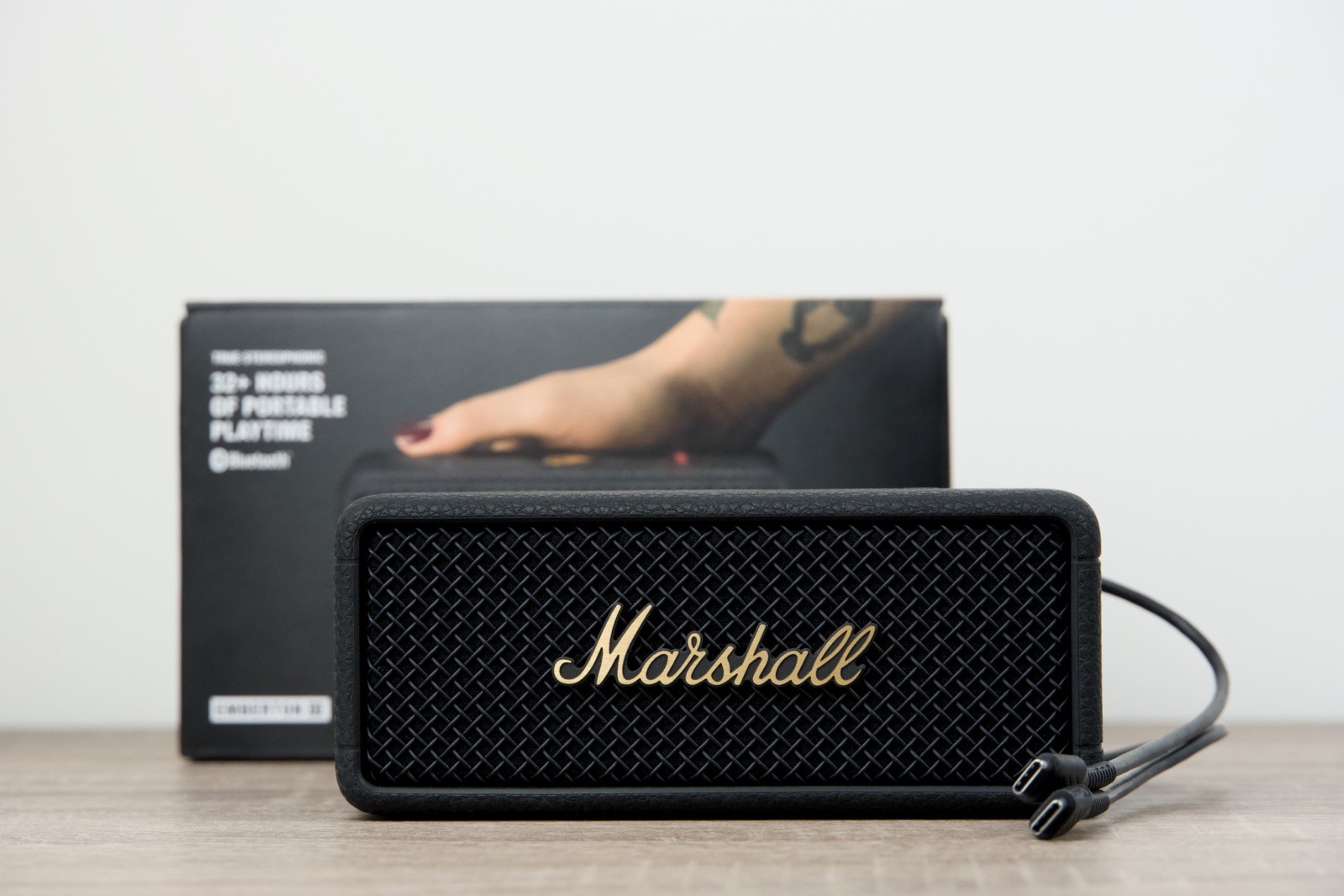NEW SEALED- Marshall Emberton III Portable Bluetooth Speaker - Black Brass