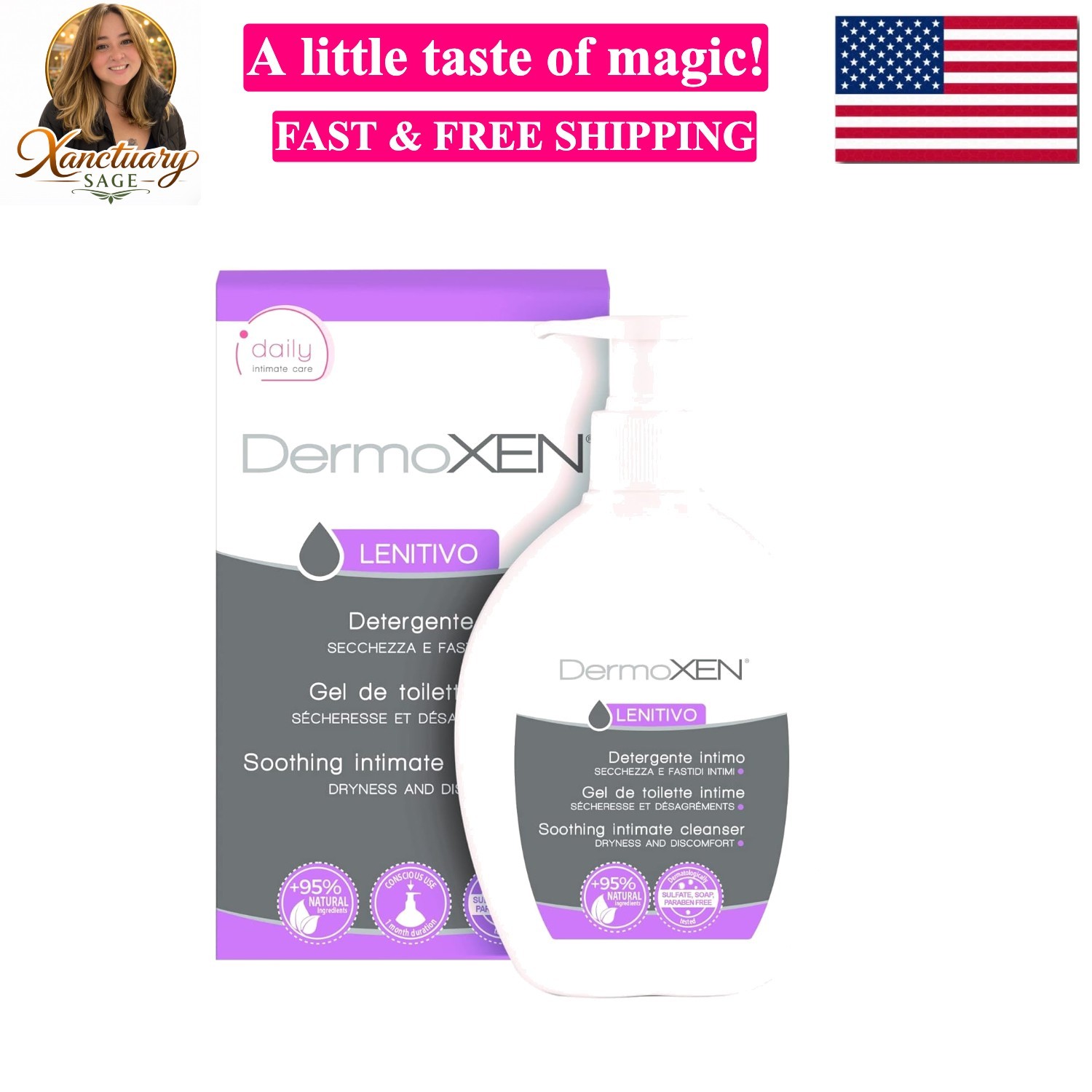 Lenitivo Feminine Wash for Vaginal Dryness Relief | Vaginal Dryness Treatment...