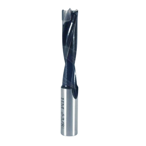 Whiteside DB375-70 Right Hand Brad Point Dowel Drill 3/8"CD, 70mmOAL