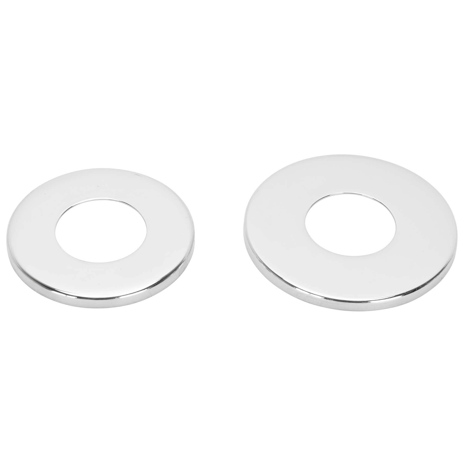 Cycle Standard Chrome Fork Neck Cup Kit with Fork Stops for 1949-1987 Harley-Dav