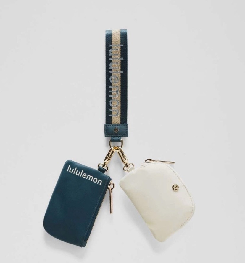 Lululemon Dual Pouch Wristlet Wallet - Brand New