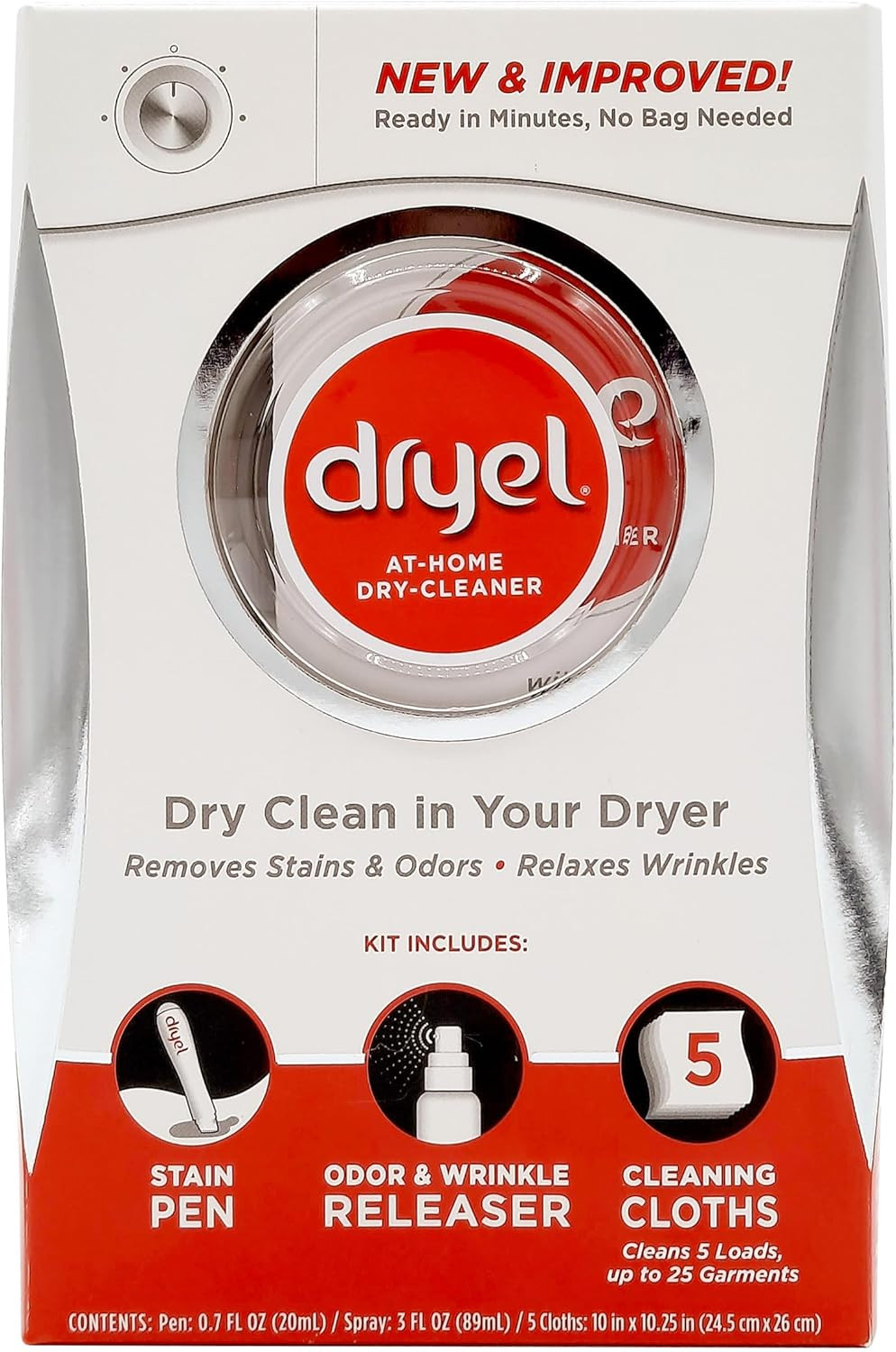 At-Home Dry Cleaner Kit, Laundry Care for Fabrics and Dry-Clean-Only Clothes