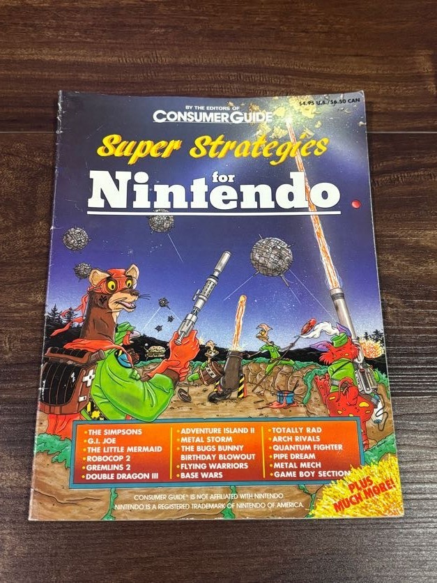 Super Strategies for Nintendo 1991 NES Consumer Magazine Players Guide