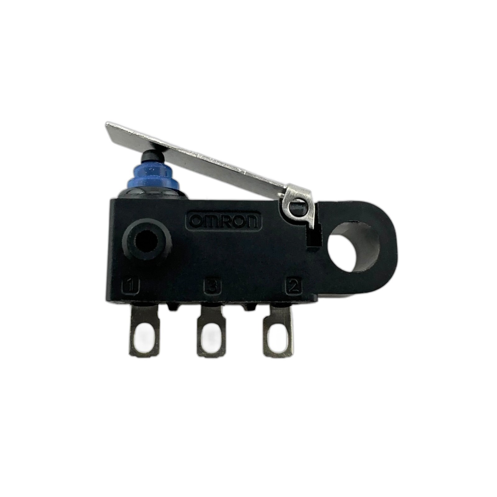 Omron D2HW-C211H Short Lever Micro Switch 3-Pins Snap Action SPDT 0.1A/125VAC