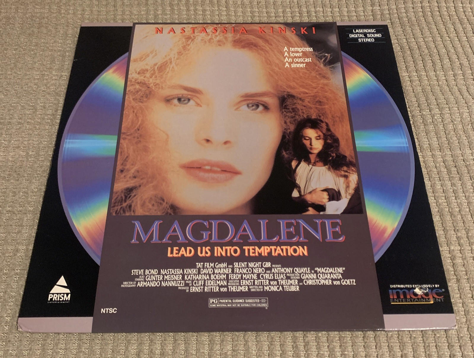 Magdalene (Laserdisc) NASTASSIA KINSKI STEVE BOND GREAT FILM VERY RARE!