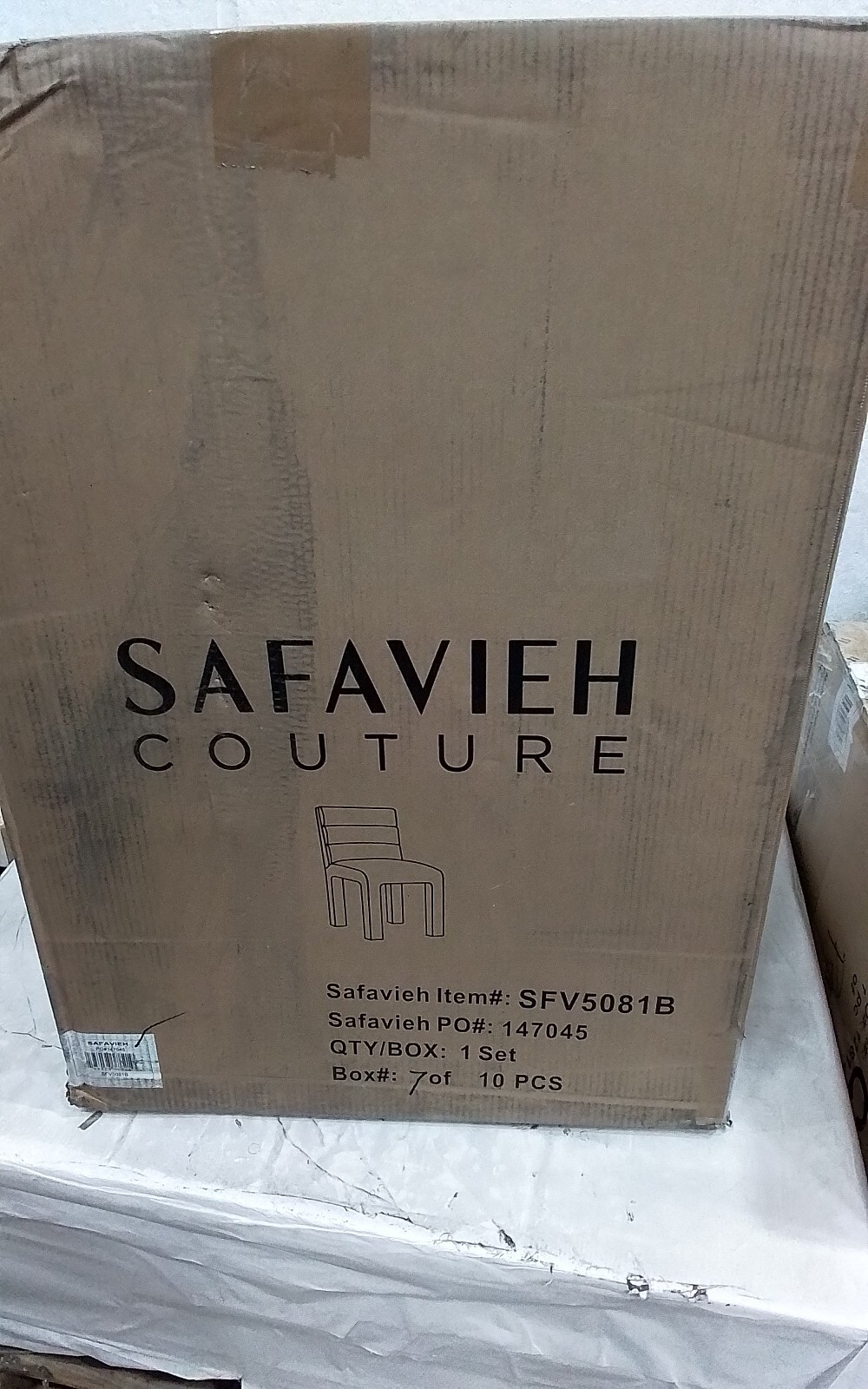 Safavieh PIETRO TUFTED DINING CHIAR, Reduced Price 2172756469 SFV5081B