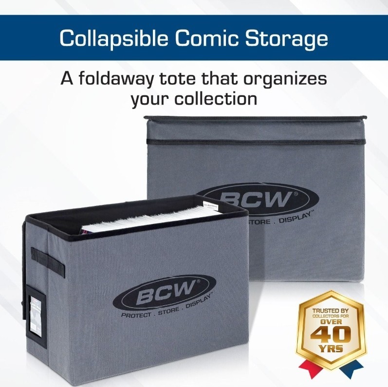 BCW Stackable/ Collapsible Comic Book Foldaway for Comics - 125 to 150 Capacity