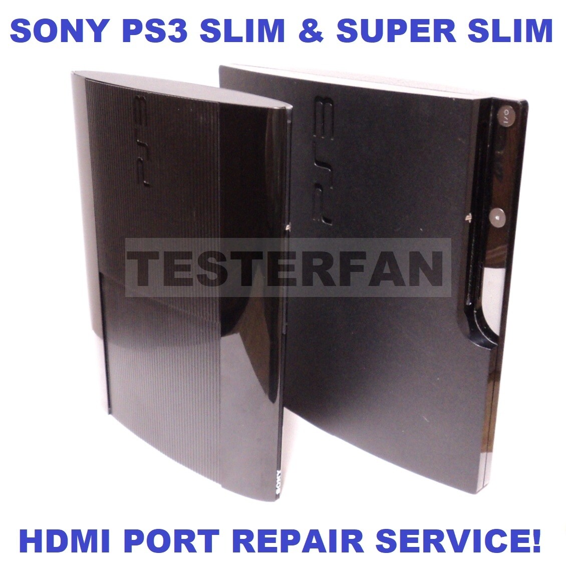 Fix Broken Sony PlayStation 3 PS3 Super/Slim System HDMI Port Repair Service!