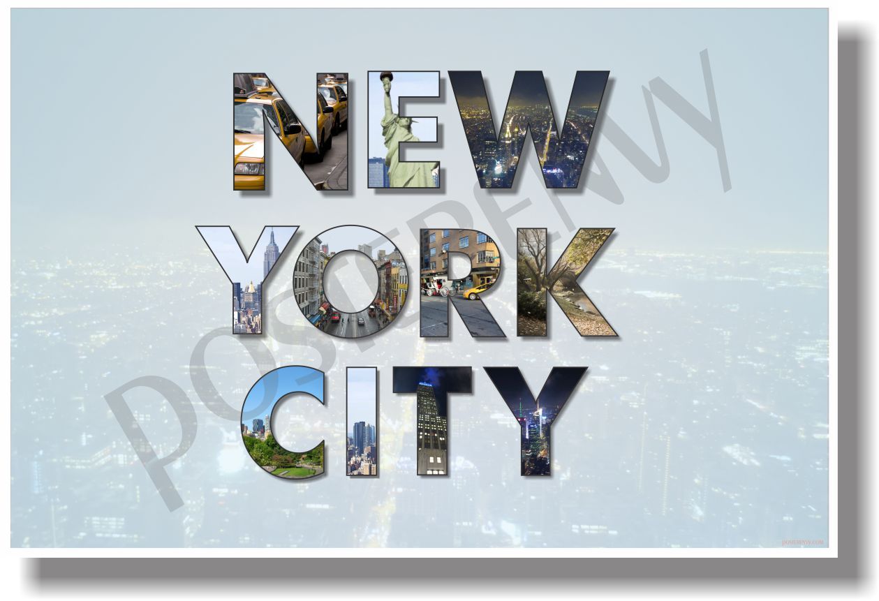 New York City 2  - NEW U.S State Travel POSTER