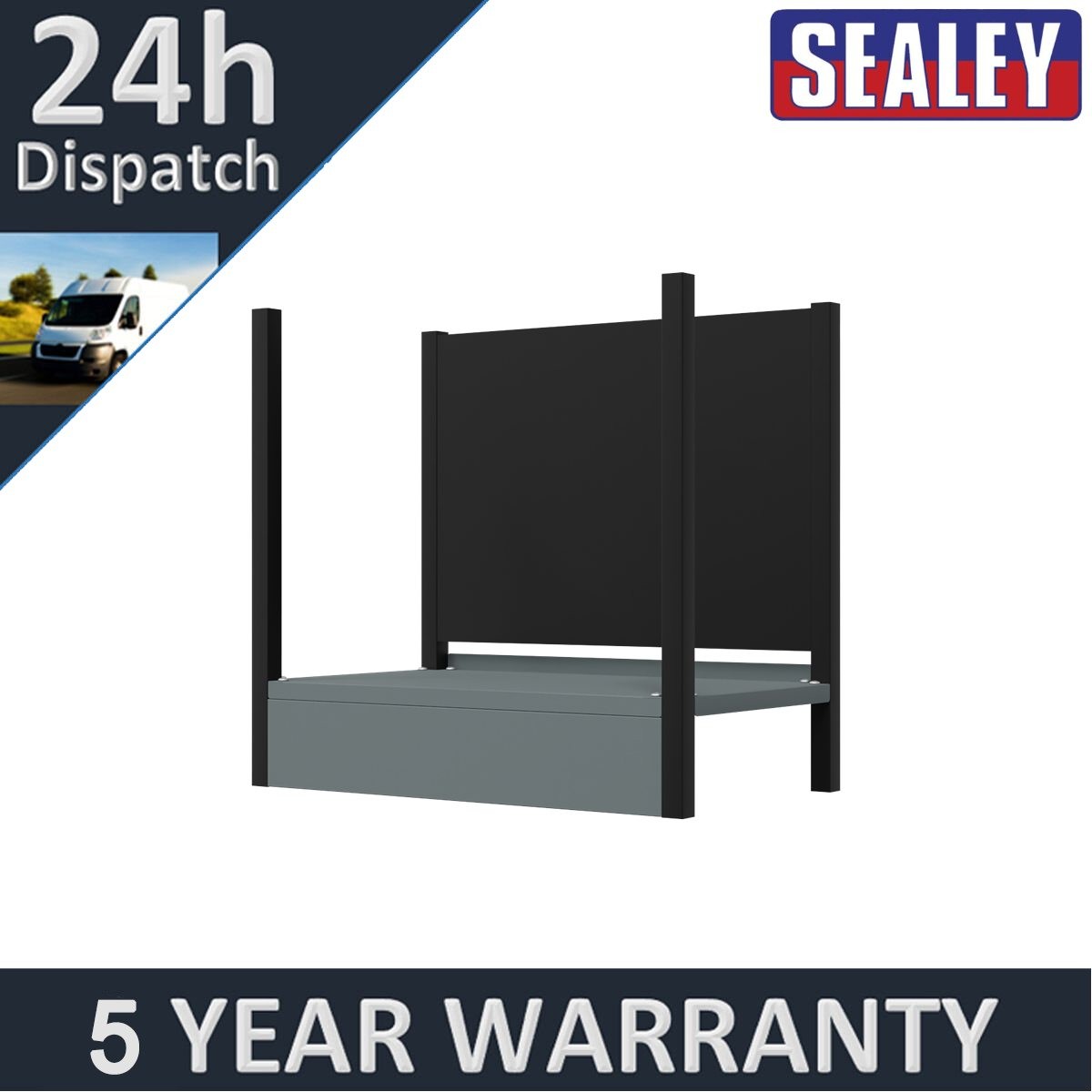 Sealey Modular Storage Base unit 1 Shelf 580mm APMRB2
