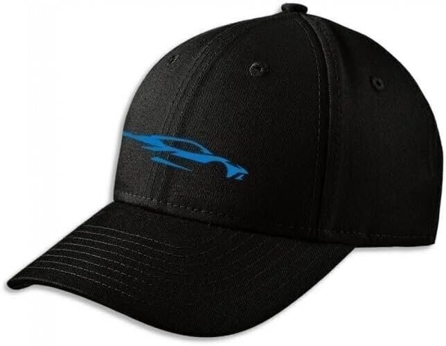C8 Corvette Gesture Color Matched Hat - Embroidered Mid Profile Chevrolet Cap