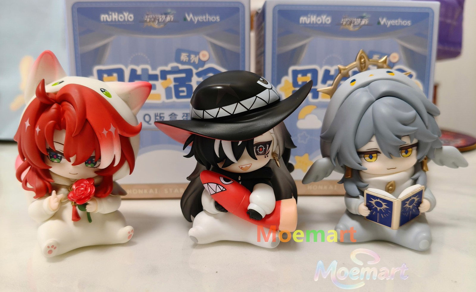 Official miHoYo Honkai: Star Rail Boys Dorm Sunday Boothill Argenti Figure Toy