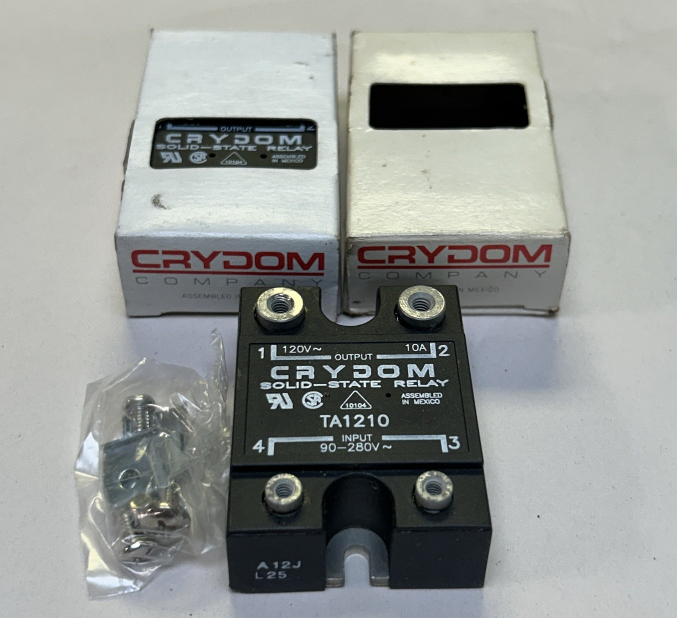 CRYDOM,TA1210,SOLID STATE RELAY LOT OF 2 NOS