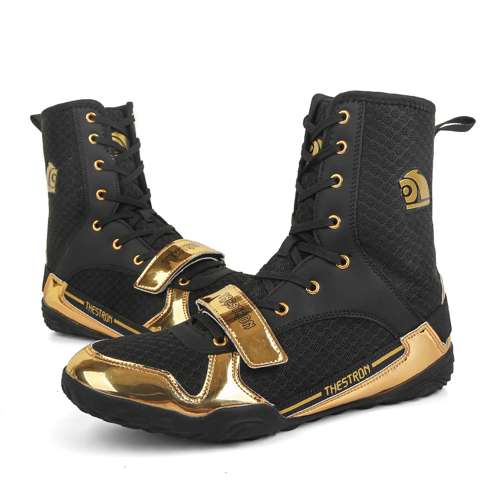 Men Wrestling Shoes Anti-Slip Male Sneakers Wrestling Boxing Training Footwears