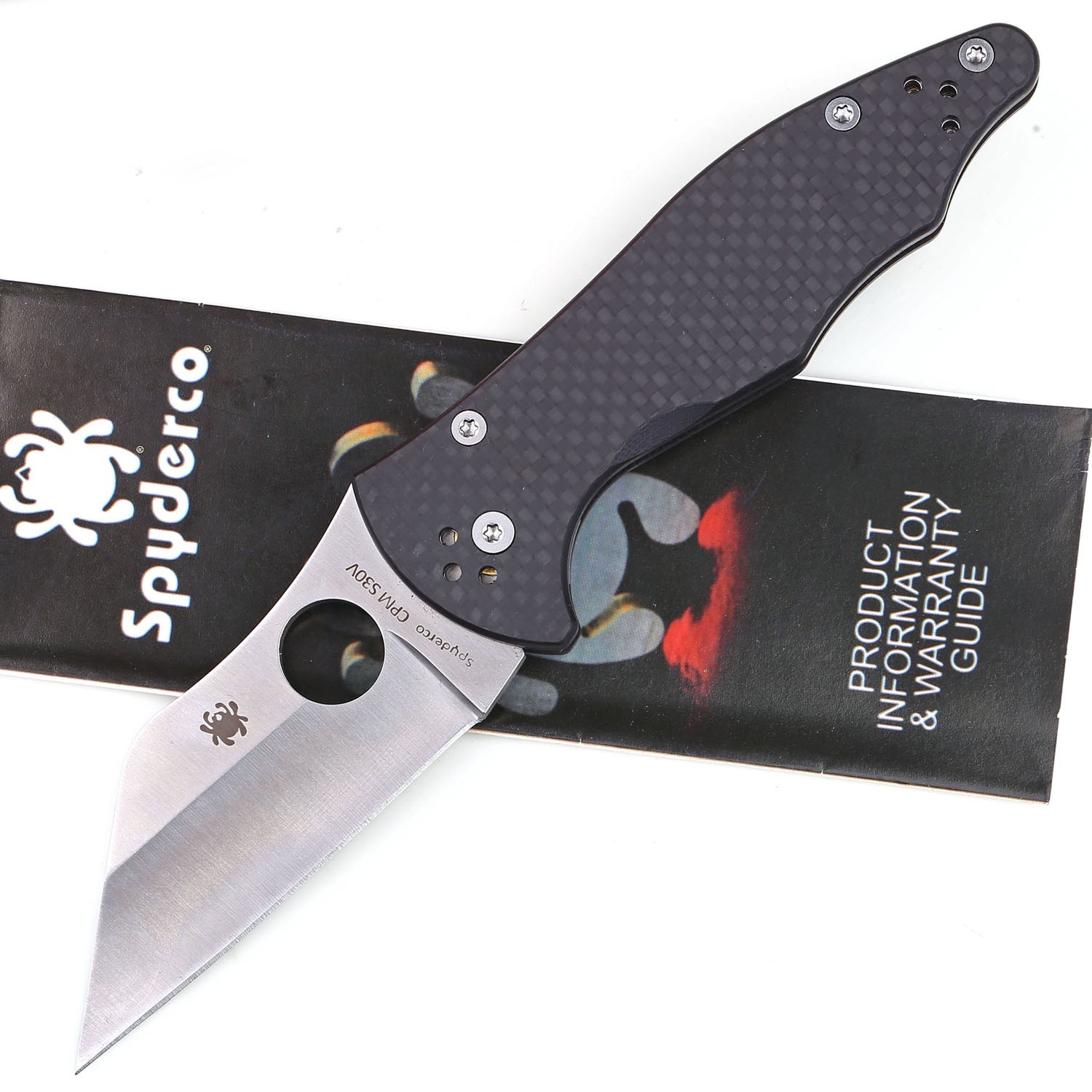 Micro Jimbo Folding Pocket  Tactical Survival Outdoor Knife Carbon Fiber Handle