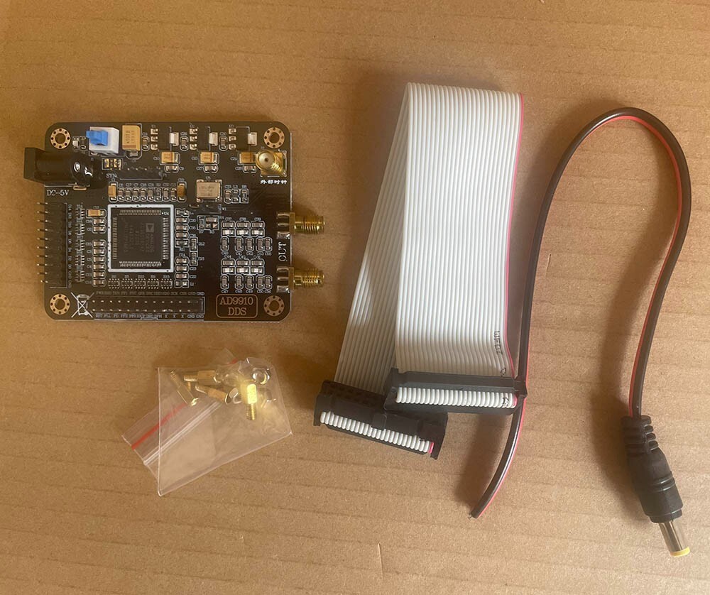 AD9910 DDS Module 14bit DAC 420M Output 1GSPS Samplign Rate Signal Generator