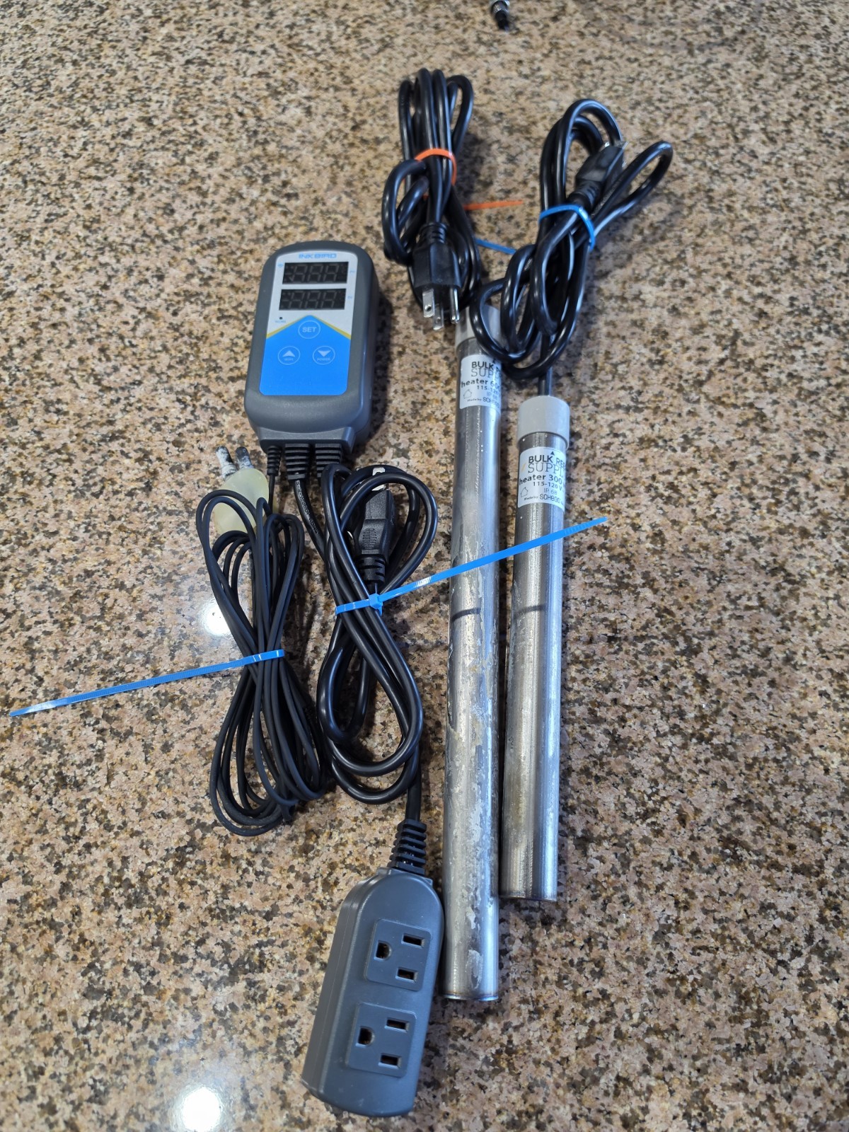 Brs Titanium Heater With Controller