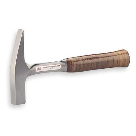 Malco Sh3 Setting Hammer, 18 Oz, Steel, Leather Grip