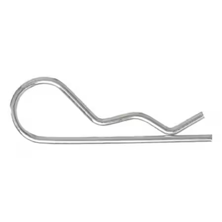 Hair Cotter Pin, 1/16 In Dia, 1-9/16 In L, Steel, 25 Pk, 2Ujl2