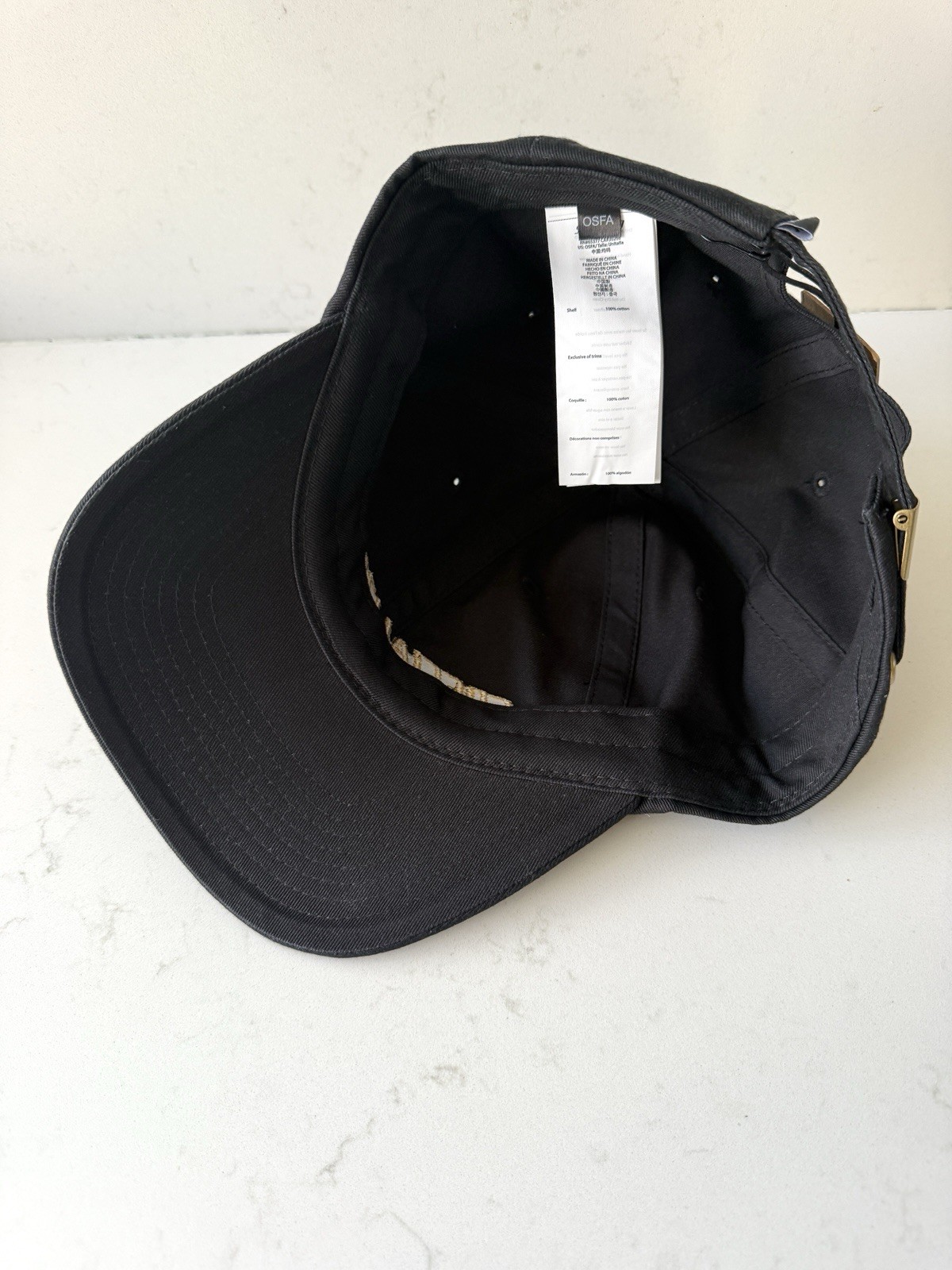 NWT Specialized 50th Anniversary Dad Hat - Black / Gold - Adjustable Strap OSFA