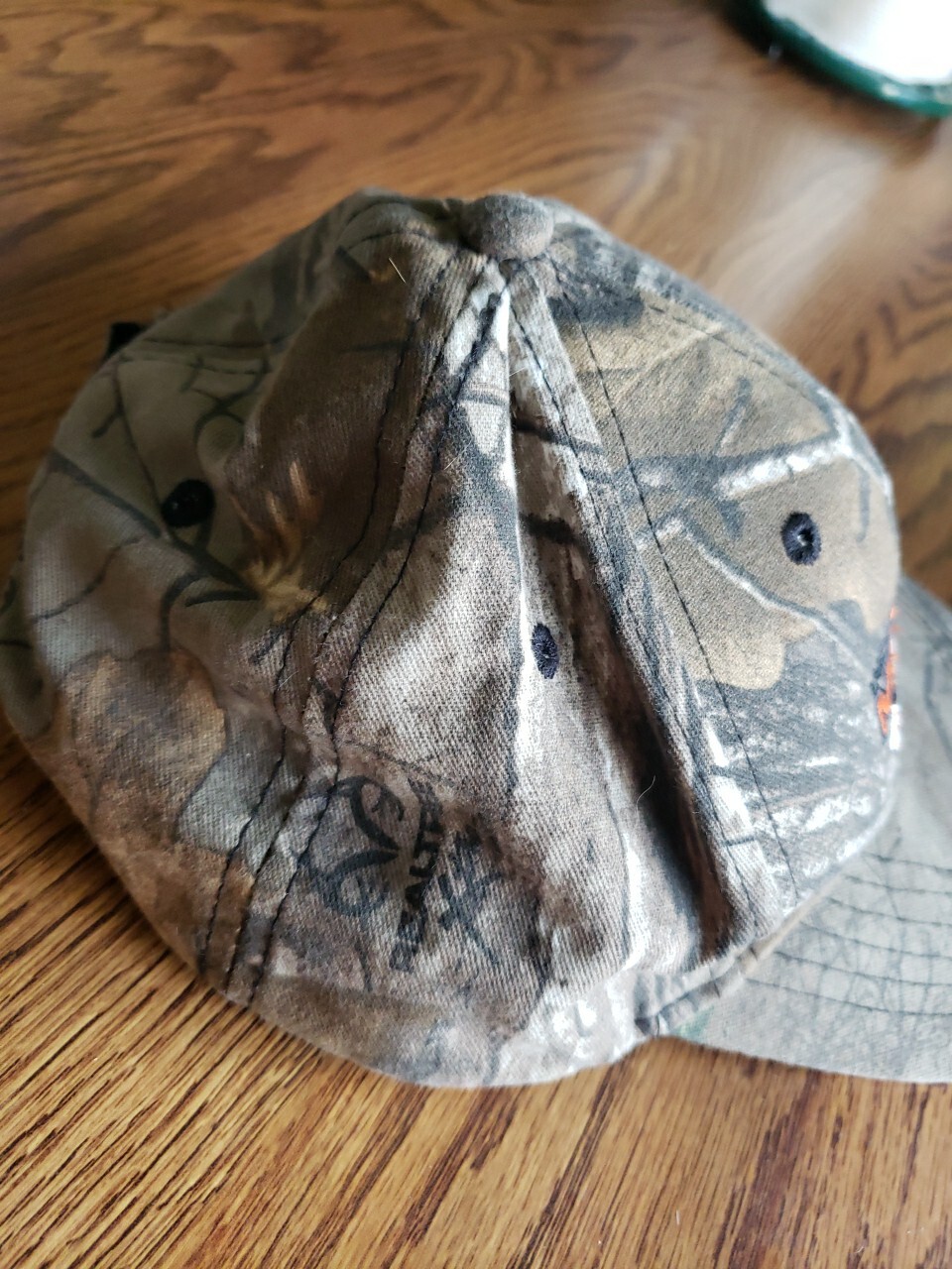 West Michigan International Adult Realtree Camo Baseball Cap Hat Adjustable VGC