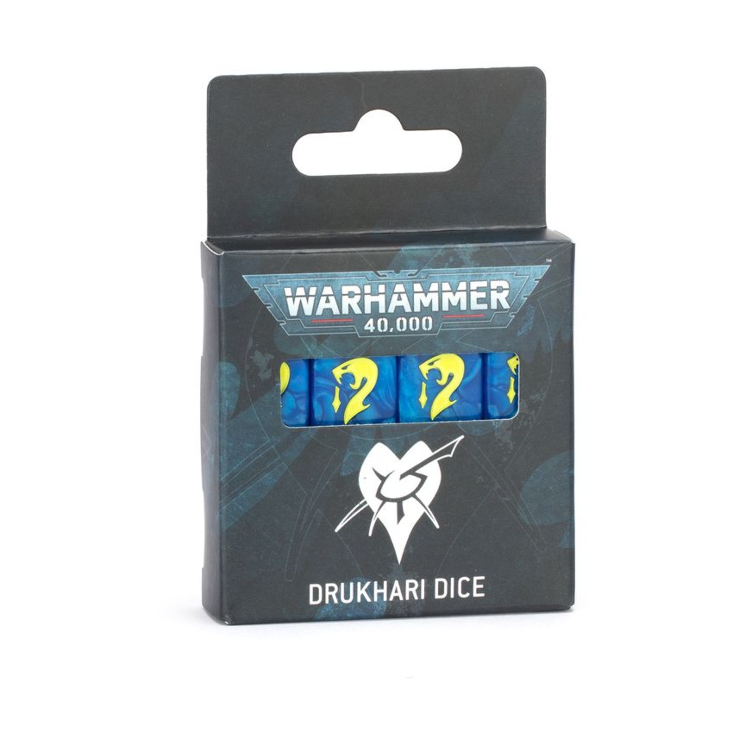 GW Warhammer 40k Dice Set - Drukhari (16) New