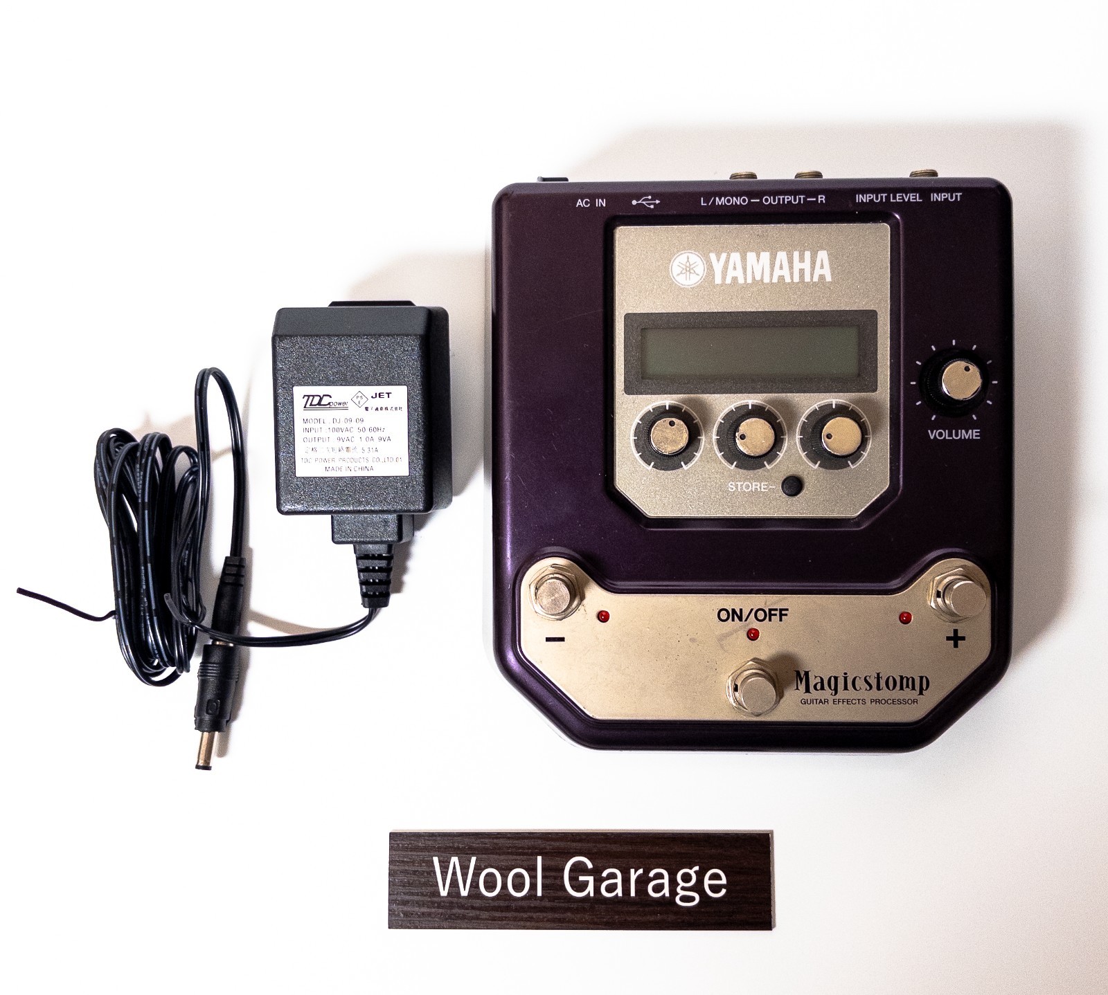 Yamaha Magicstomp UB99 Effects Processor Tested Working Used w/ adapter