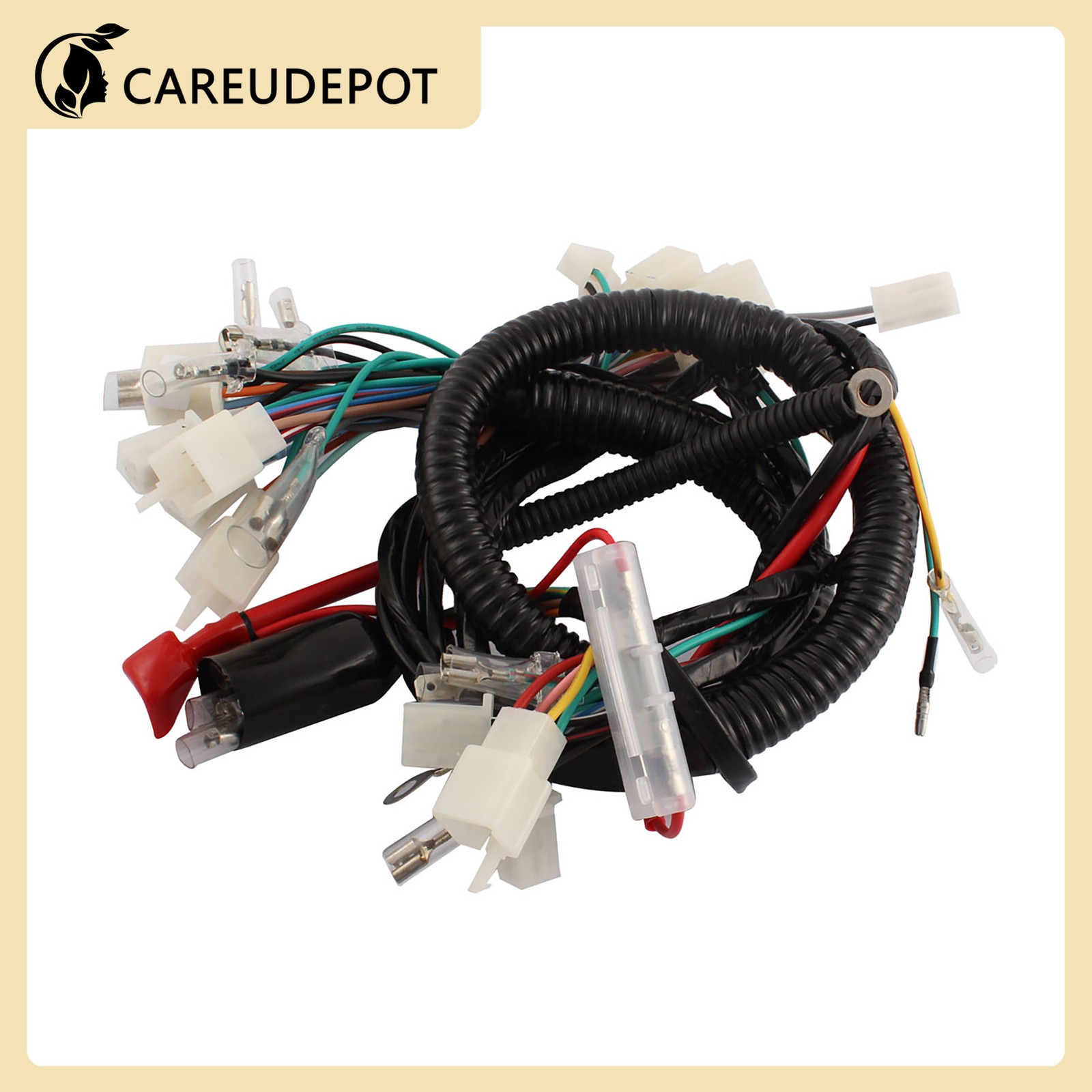 Motorcycle Ultima Complete System Electrical Main Wirings Harness for CG125