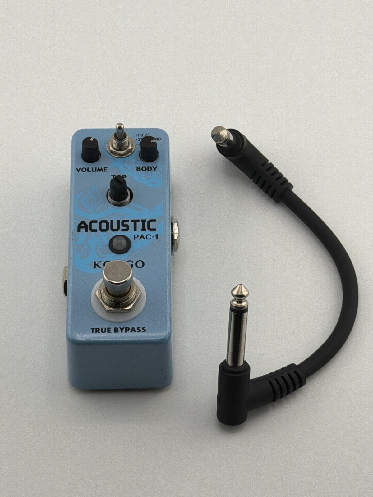 Koogo PAC-1 Acoustic Simulator Pedal Blue Good